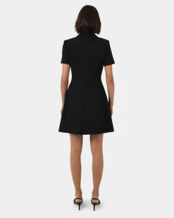 Forcast Chloe Suit Dress Black Discount