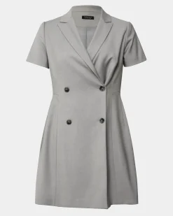Forcast Chloe Suit Dress Grey Clearance
