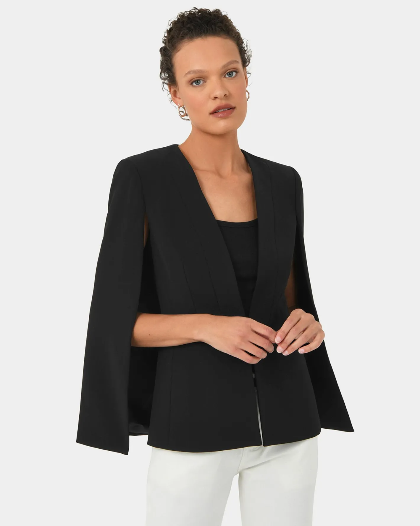 Forcast Christina 2 Cape Jacket Black Hot