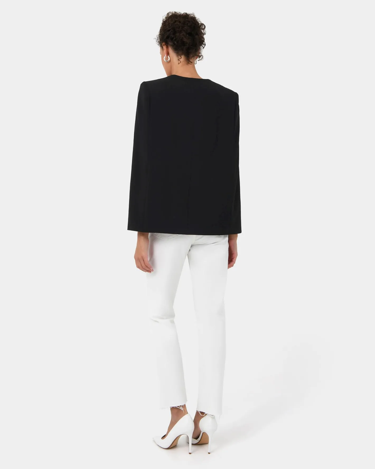 Forcast Christina 2 Cape Jacket Black Hot