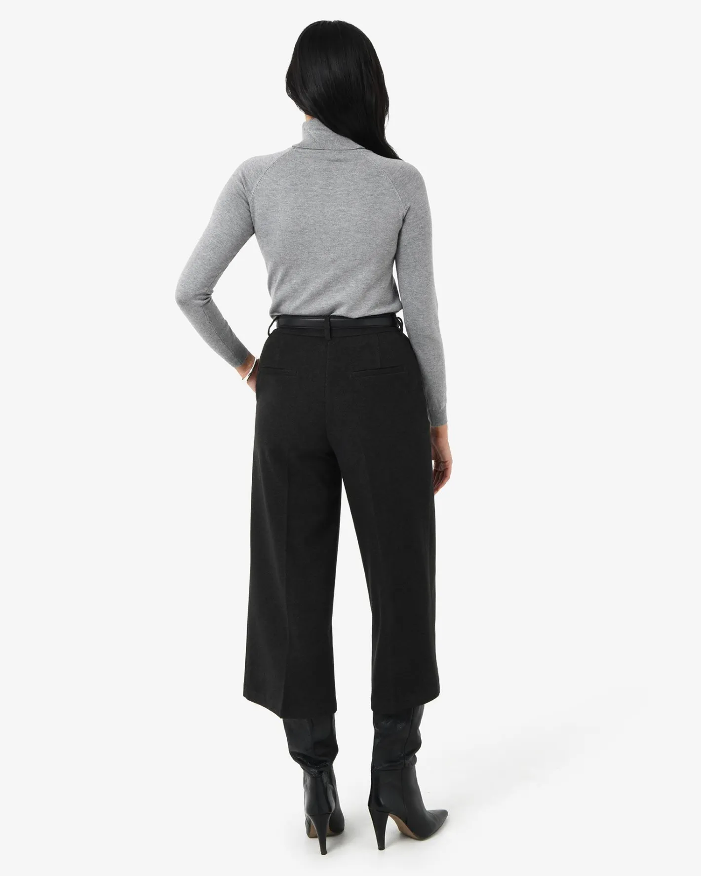 Forcast Clarisse Turtleneck Sweater Grey Online