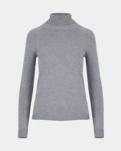 Forcast Clarisse Turtleneck Sweater Grey Online