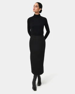 Forcast Clarisse Turtleneck Sweater Black Best