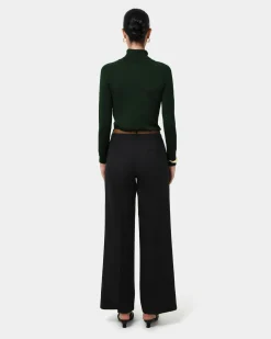 Forcast Clarisse Turtleneck Sweater Khaki Outlet