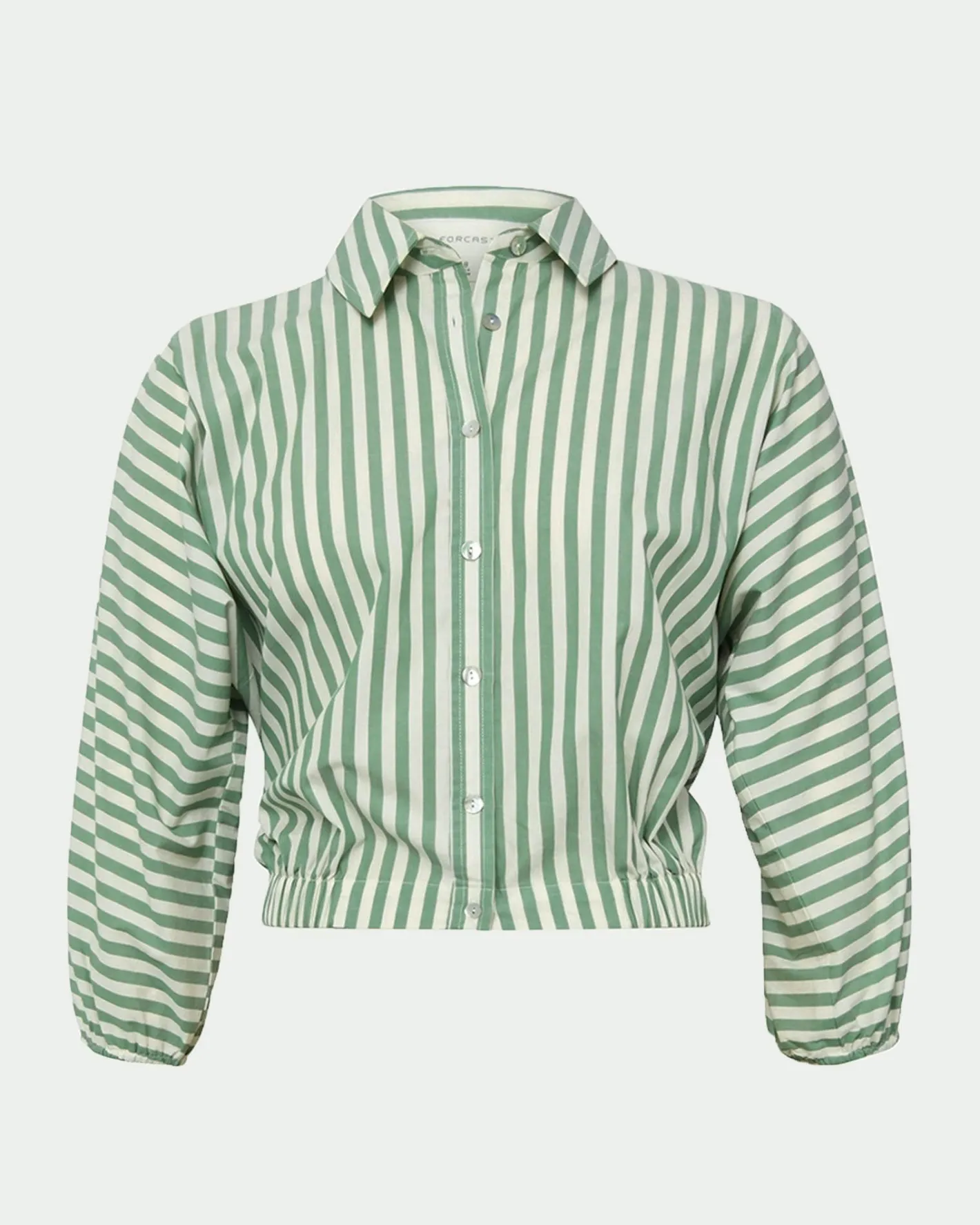 Forcast Courtney Relaxed Shirt Green Sale
