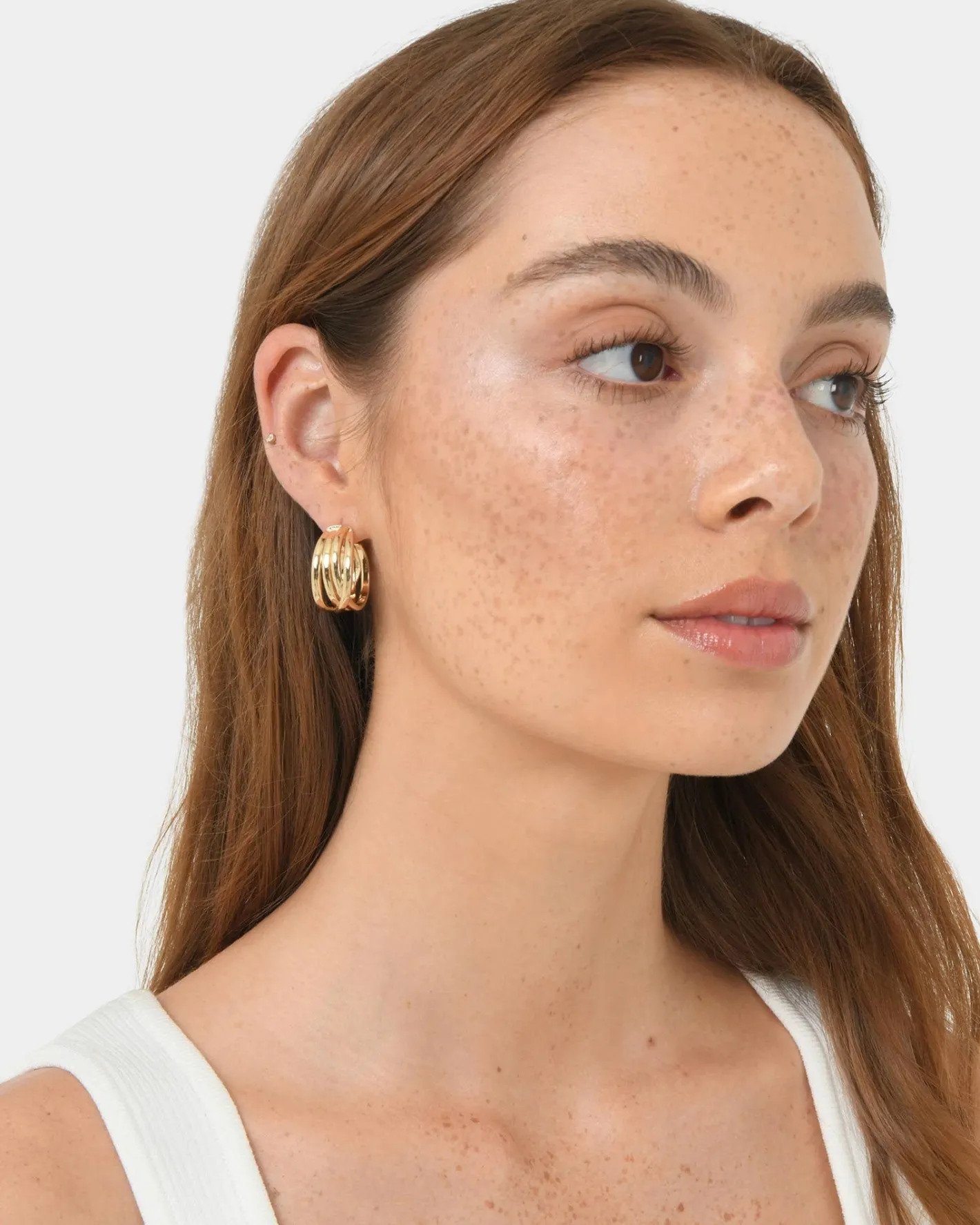 Forcast Dailyn Earrings Gold Discount