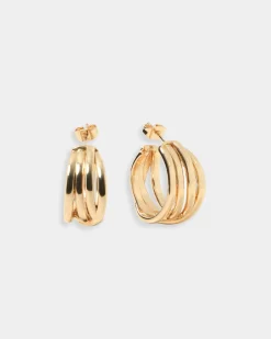Forcast Dailyn Earrings Gold Discount