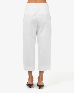 Forcast Dallas Barrel Leg Pants Ivory Sale
