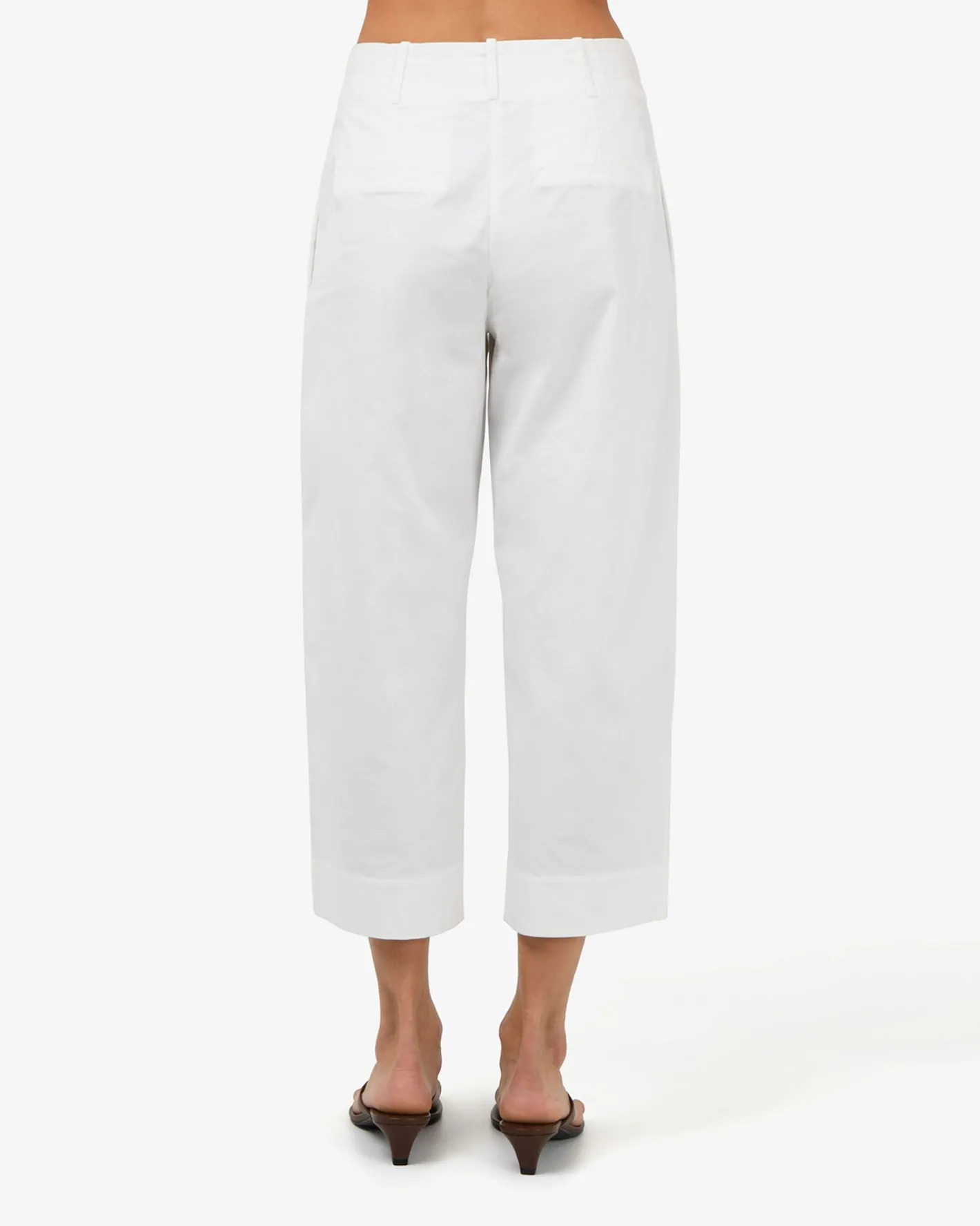 Forcast Dallas Barrel Leg Pants Ivory Sale