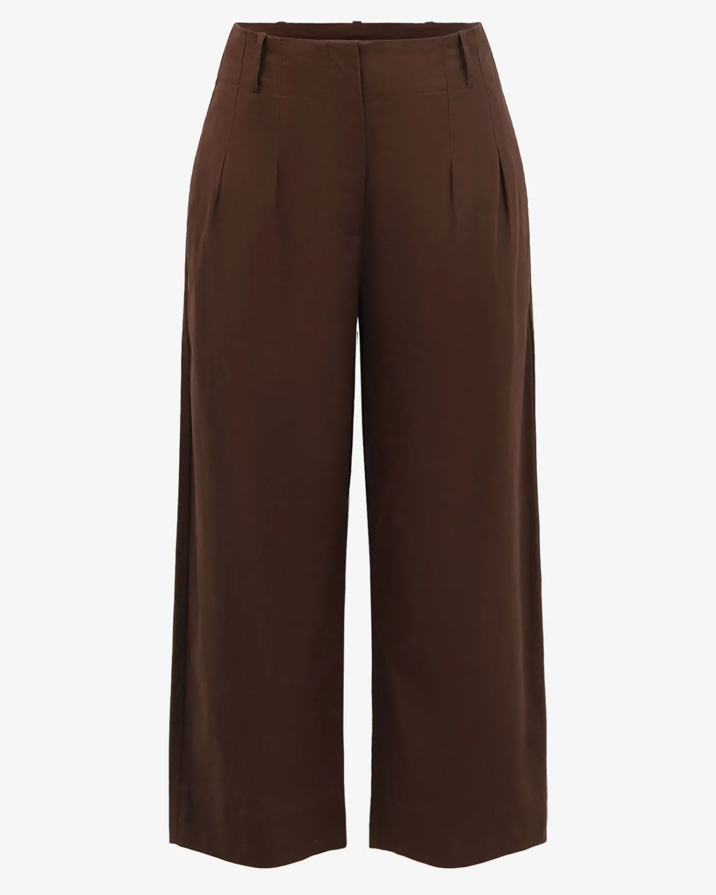 Forcast Dallas Barrel Leg Pants Coffee New