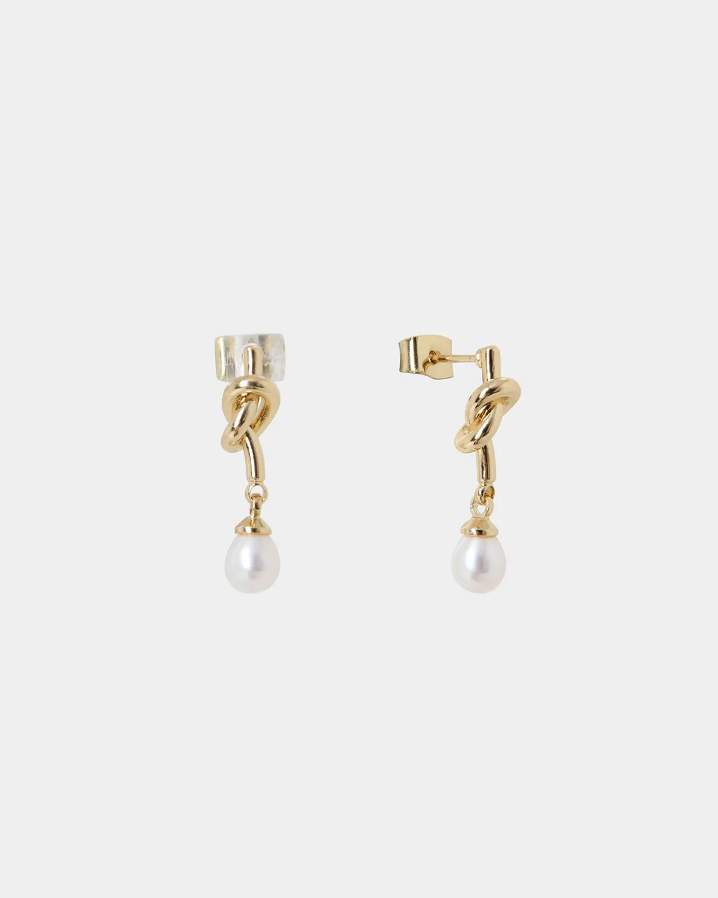 Forcast Danelly Plated Earrings Gold Sale