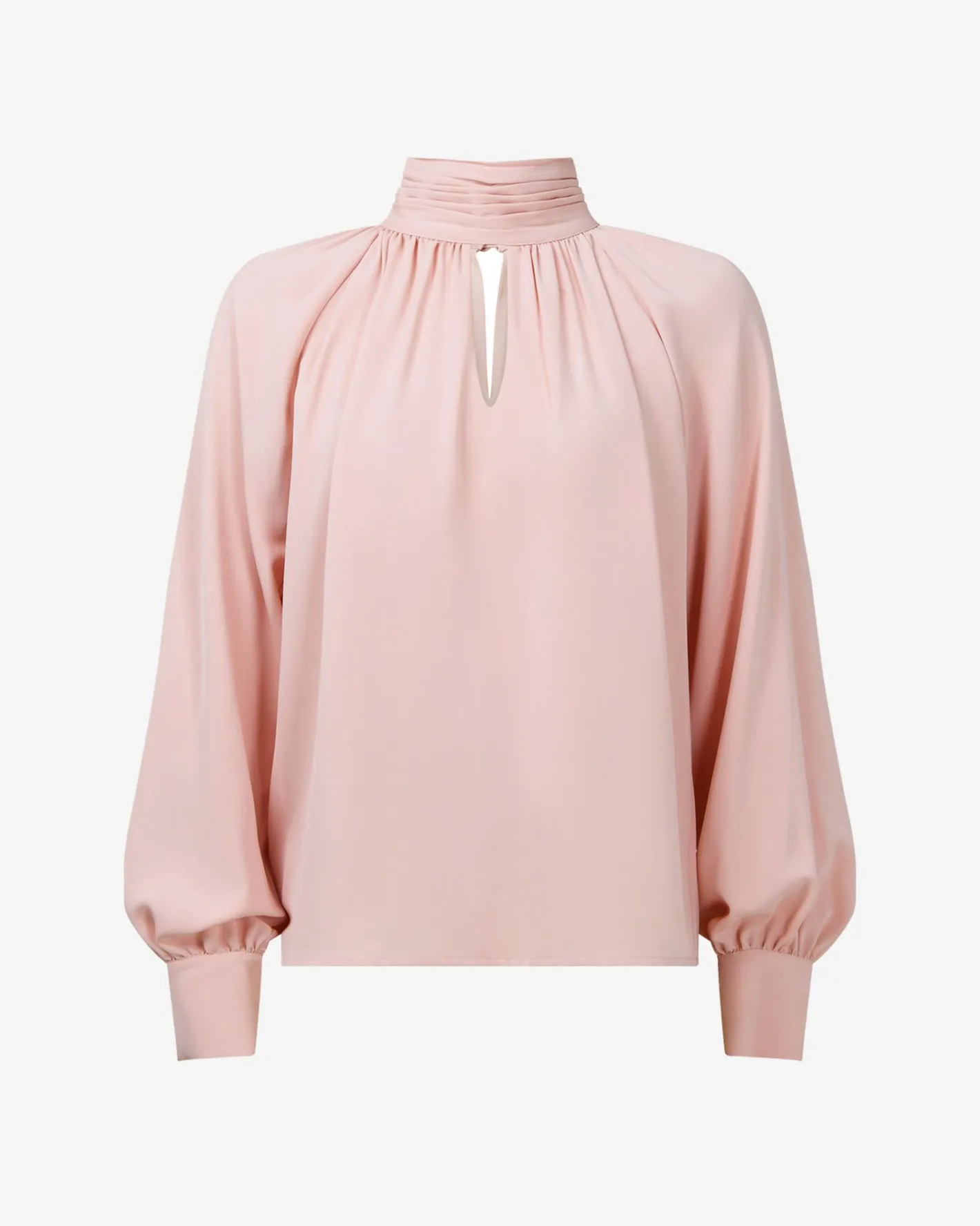 Forcast Edina Long Sleeve Blouse Blush Pink Sale