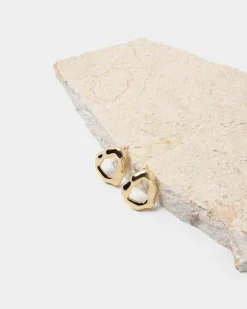 Forcast Elif 16k Plated Earrings Gold Best
