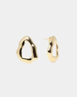 Forcast Elif 16k Plated Earrings Gold Best