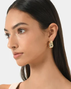 Forcast Elizah Earrings Gold Discount