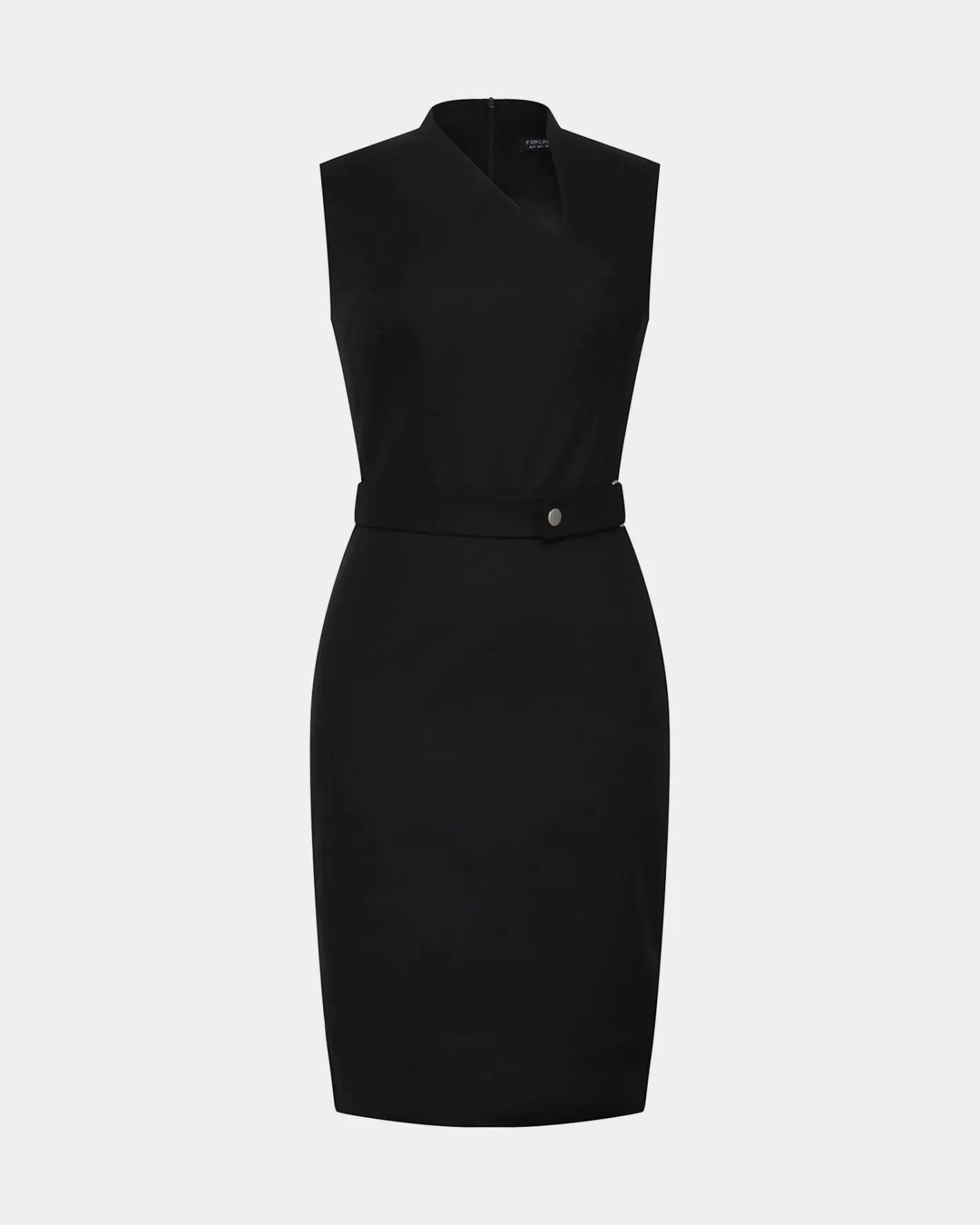 Forcast Elka Belted Pencil Dress Black