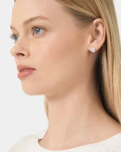 Forcast Ella Plated Earring Silver Outlet