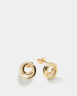 Forcast Ellianna Earrings Gold Hot