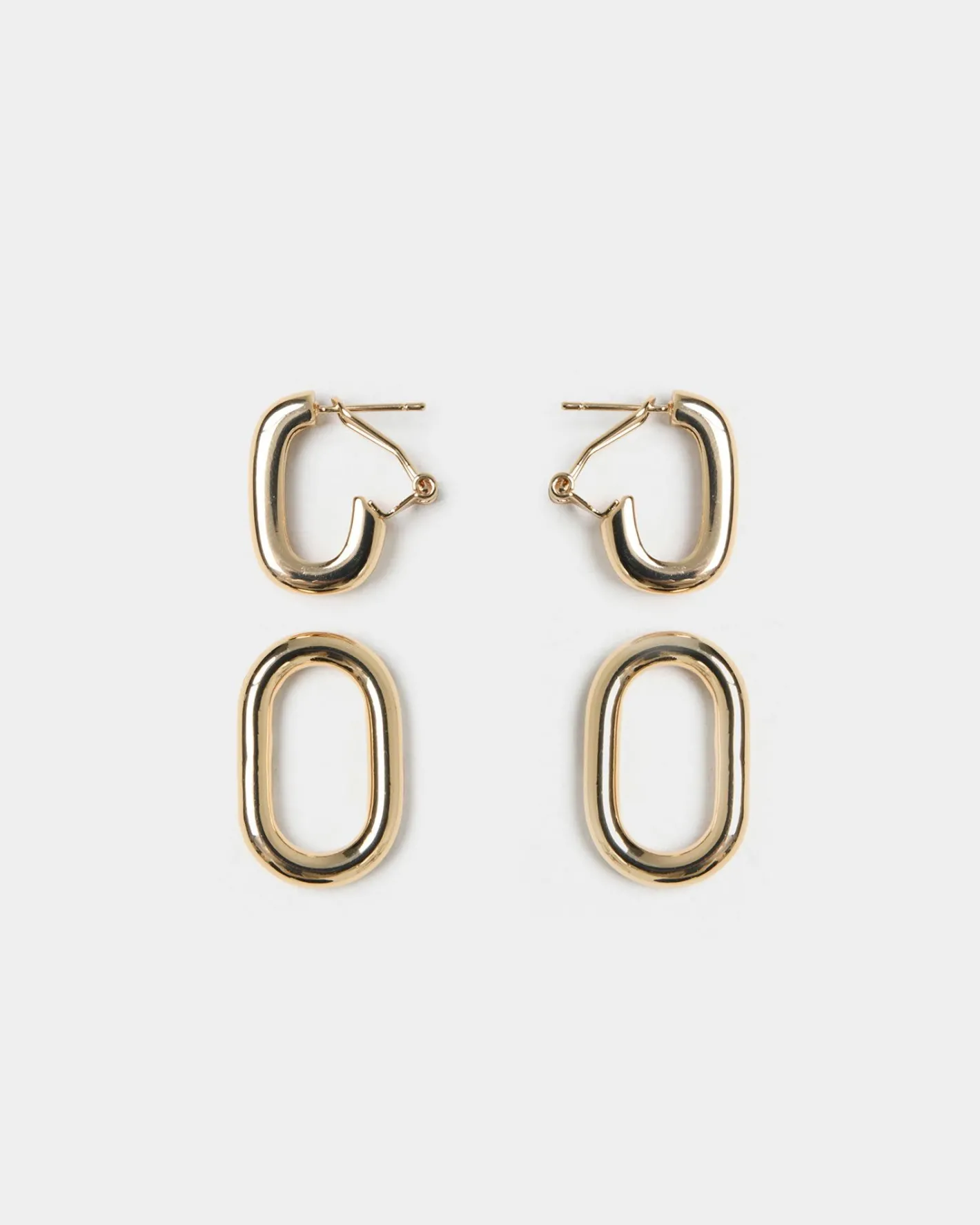 Forcast Elvira Earrings Gold Hot