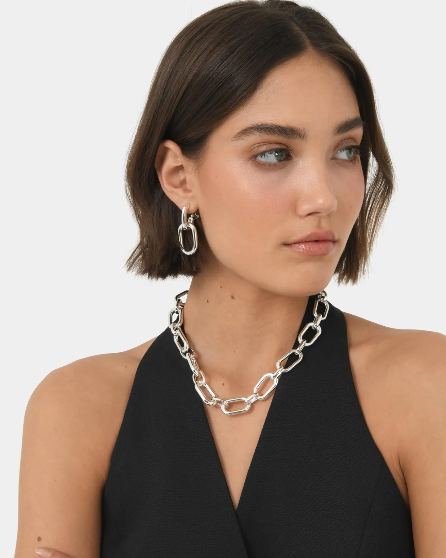 Forcast Elvira Earrings Silver Online