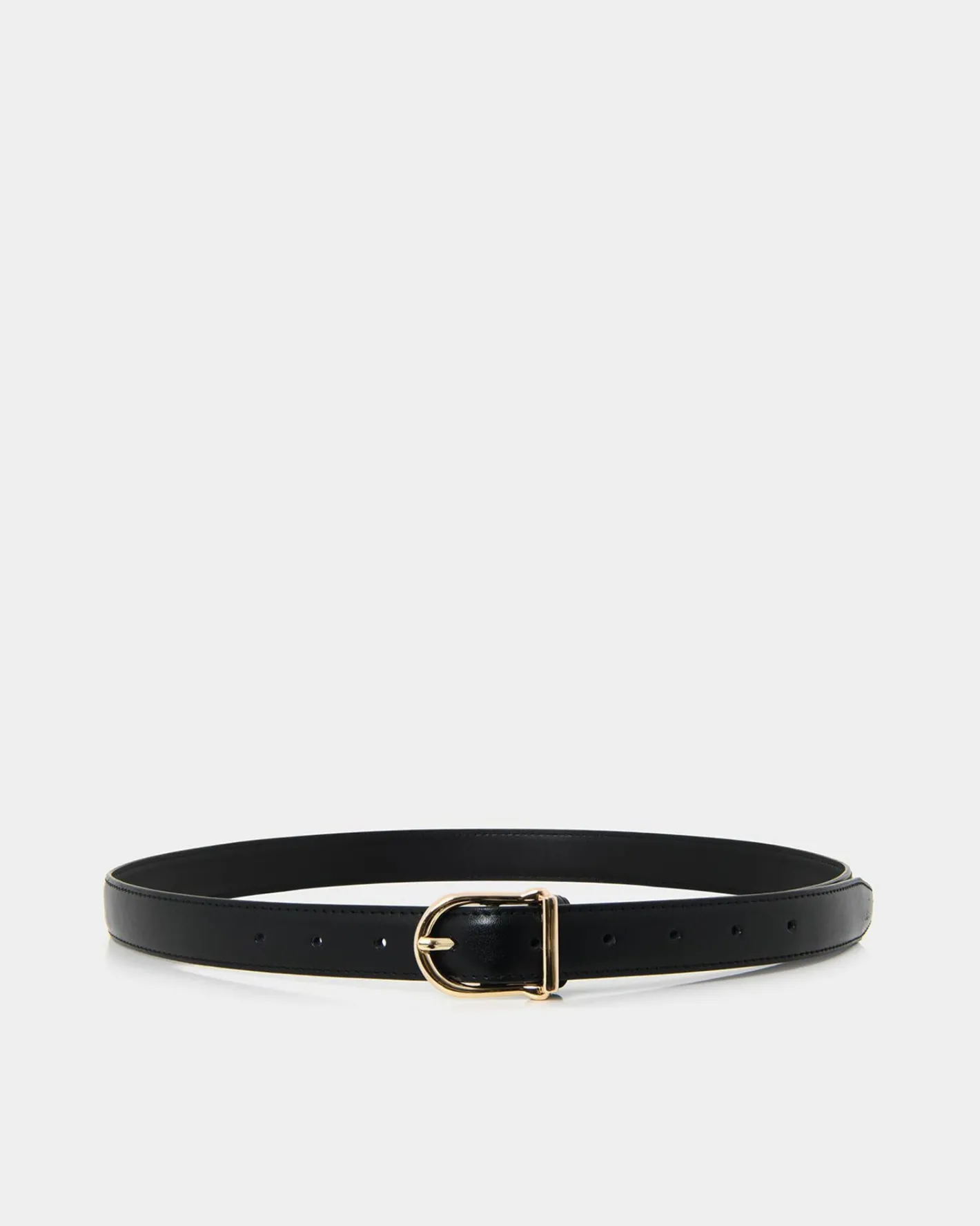 Forcast Emmarose Leather Belt Black Hot