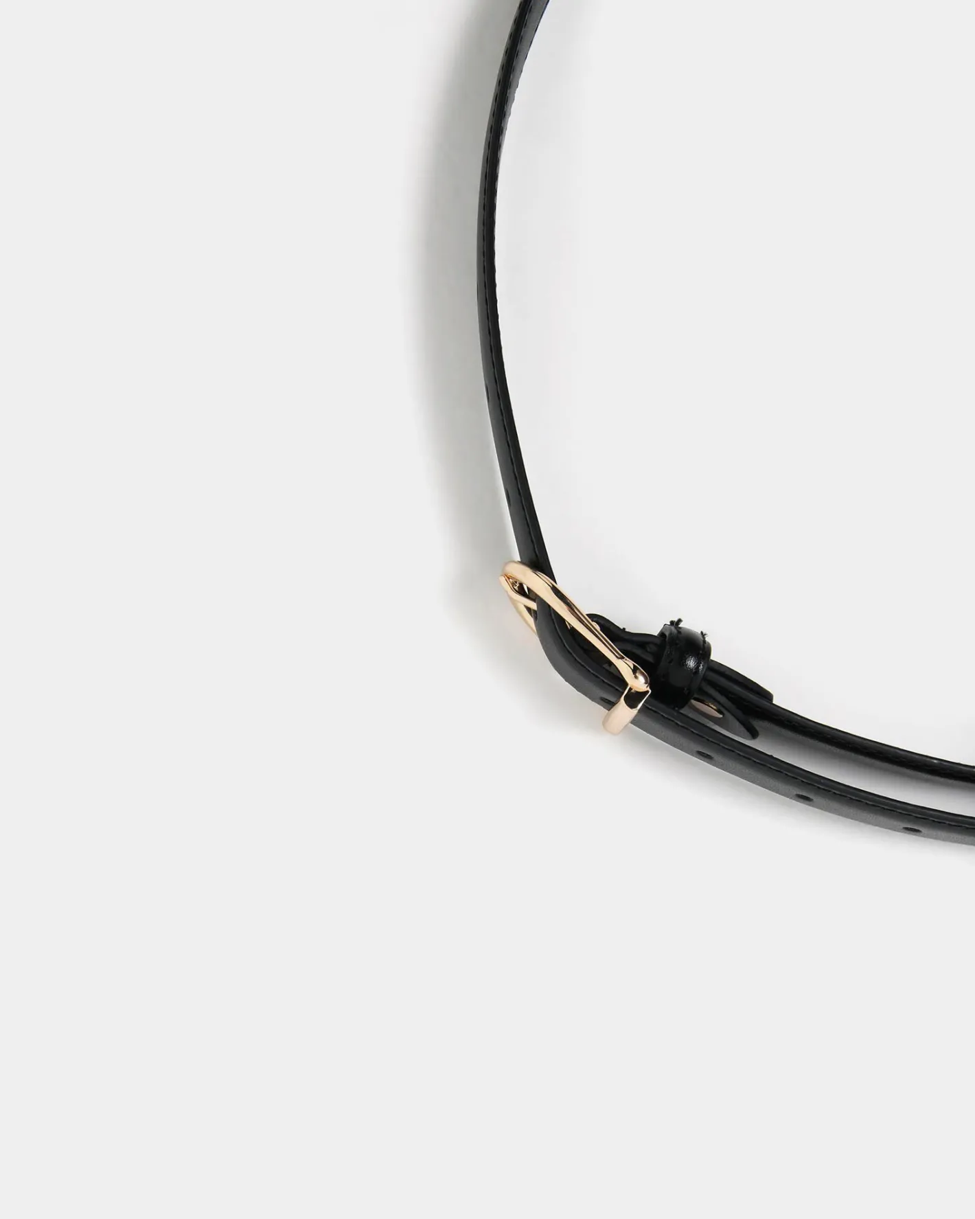 Forcast Emmarose Leather Belt Black Hot