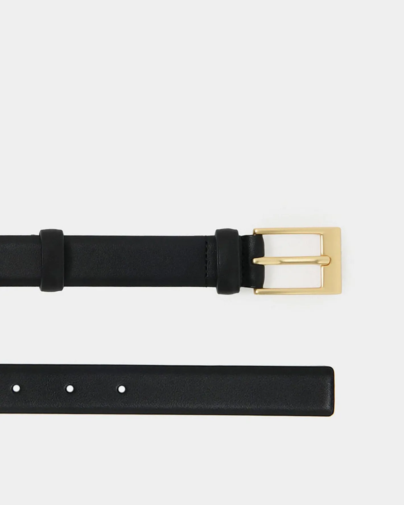 Forcast Faith Leather Belt Black Hot