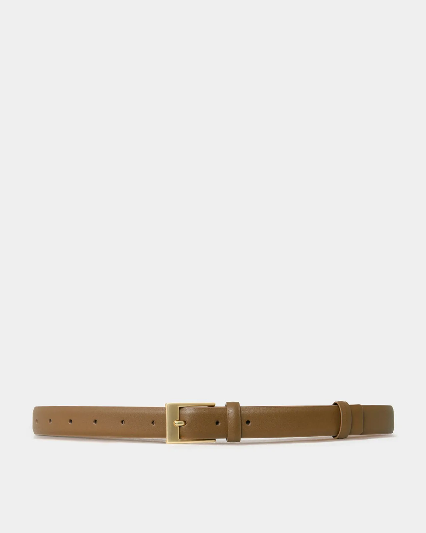 Forcast Faith Leather Belt Brown Sugar Sale