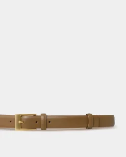 Forcast Faith Leather Belt Brown Sugar Sale