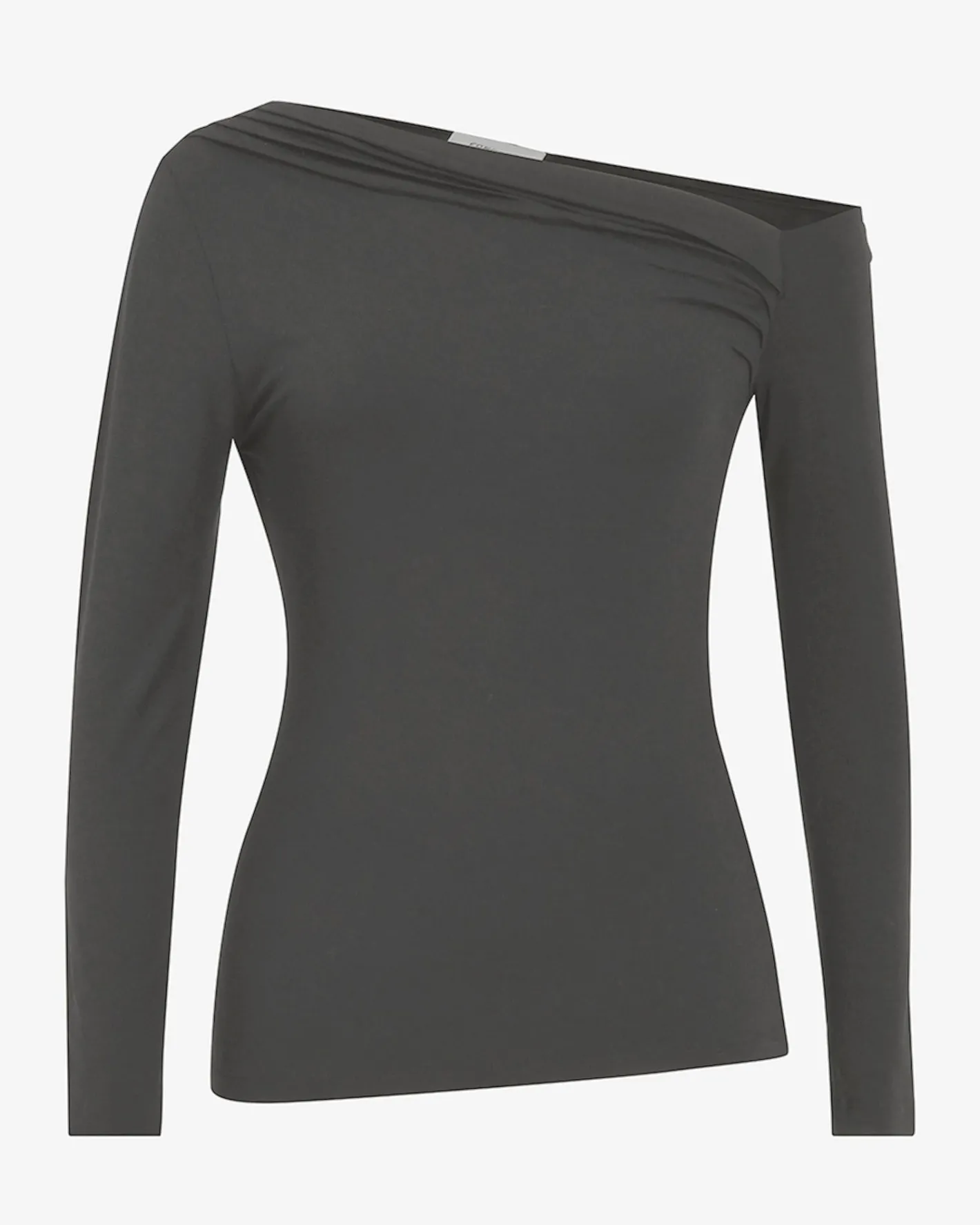 Forcast Felicha Asymmetric Top Charcoal