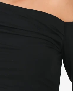 Forcast Felicha Asymmetric Top Black Discount