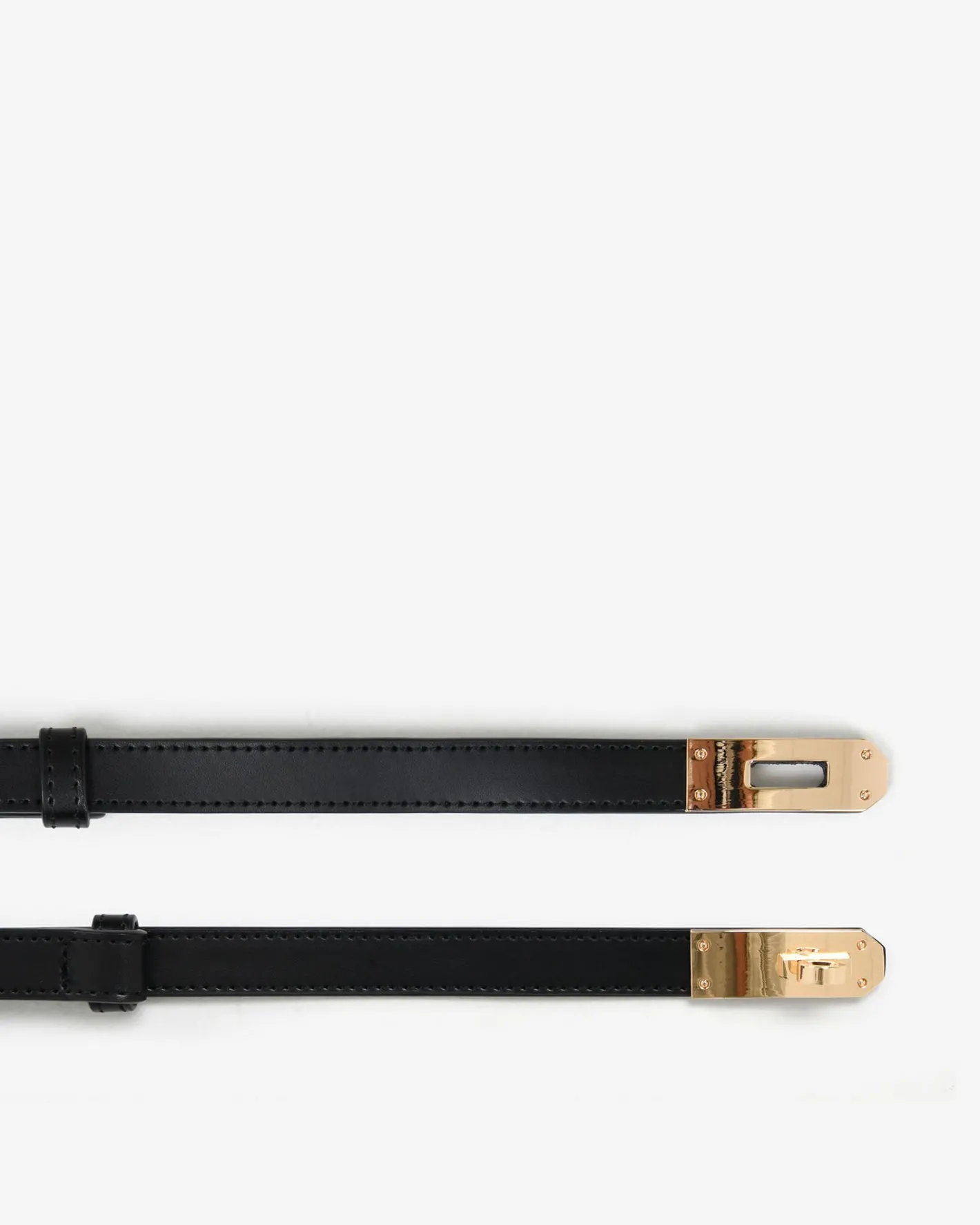 Forcast Gabriela Leather Belt Black Online