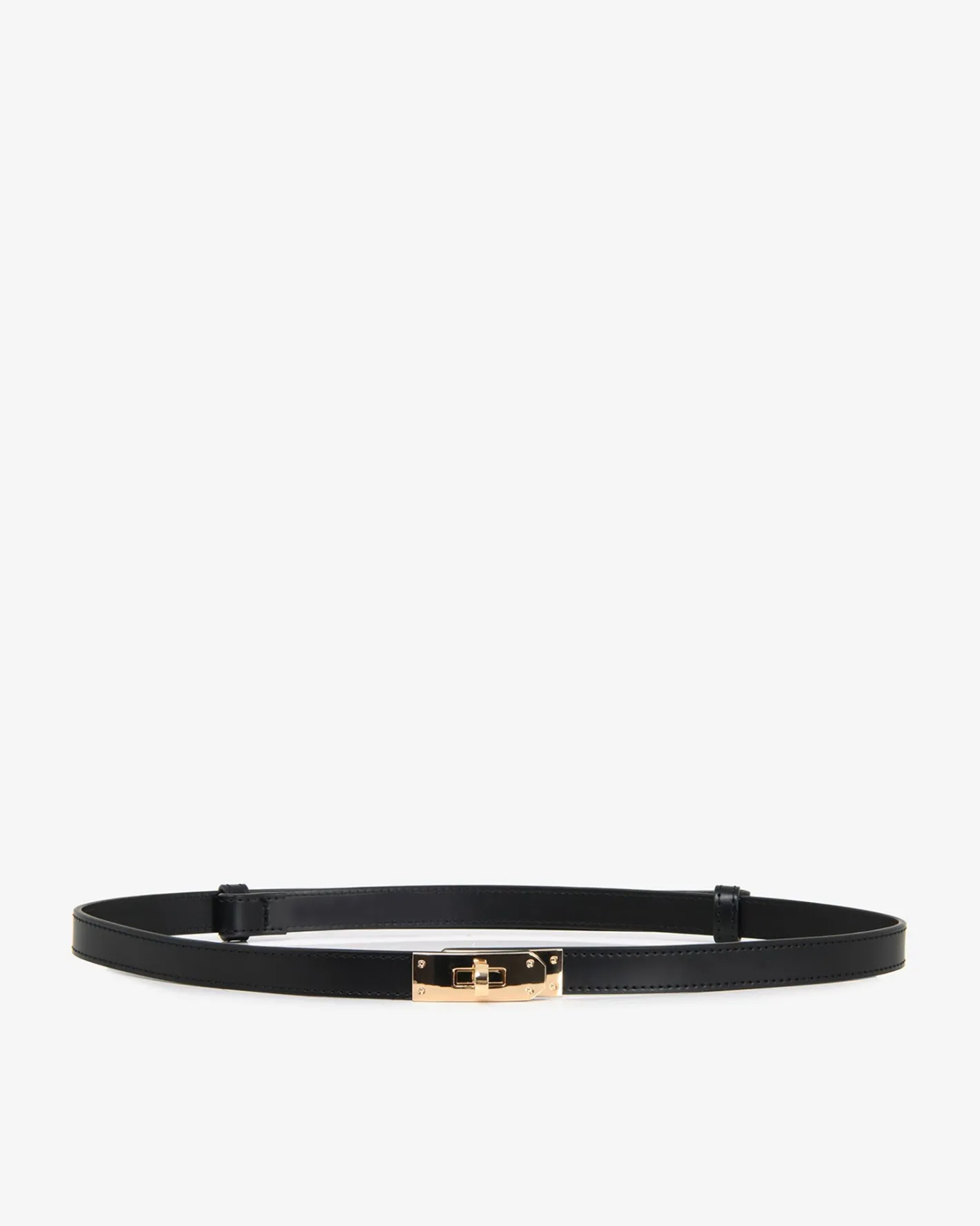 Forcast Gabriela Leather Belt Black Online