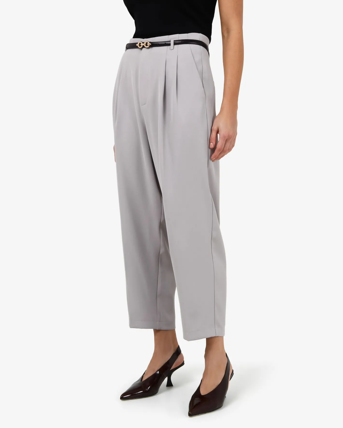 Forcast Ganni Tapered Pants Stone