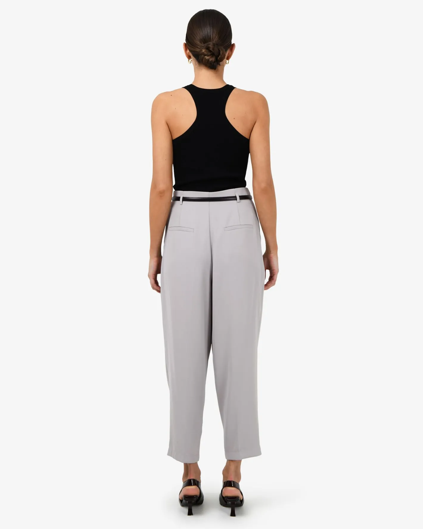 Forcast Ganni Tapered Pants Stone