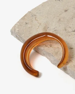 Forcast Gia Boho Resin Bangle Yellow Discount