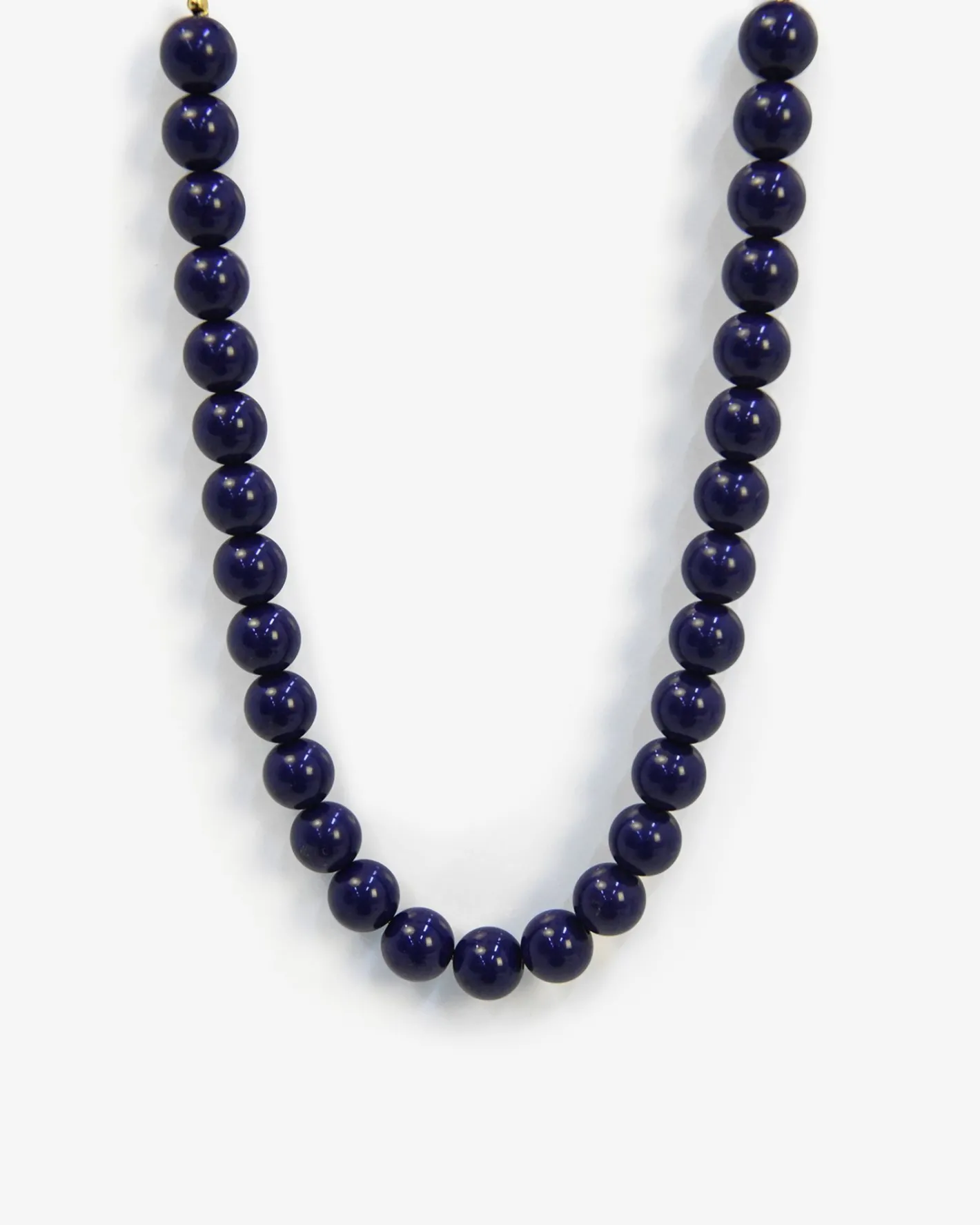 Forcast Gia Boho Resin Necklace Indigo Blue Sale