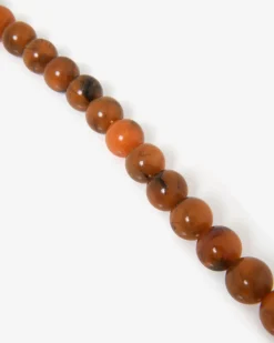 Forcast Gia Boho Resin Necklace Brown Hot