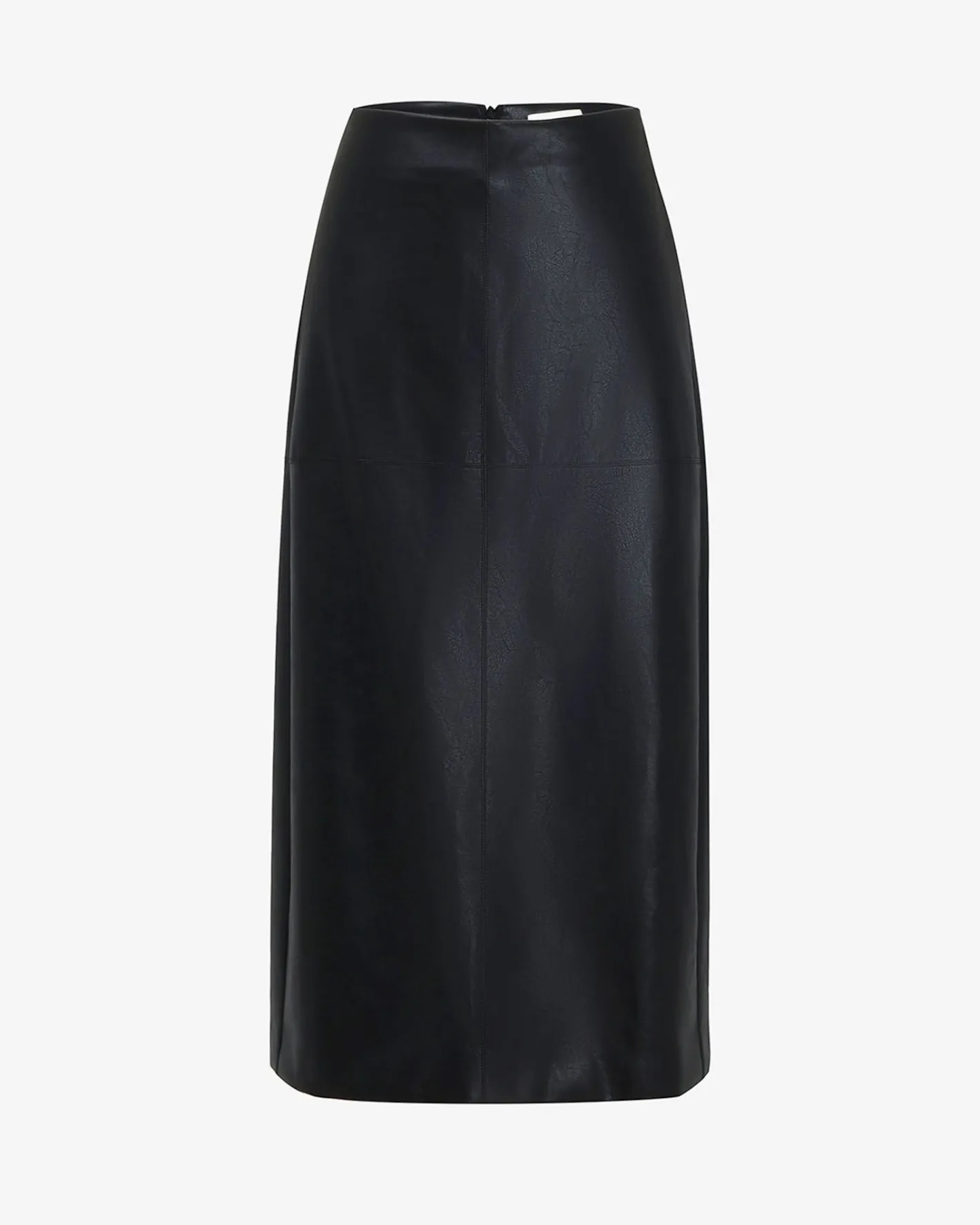 Forcast Giselle Panel Pu Skirt Black Hot