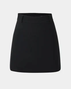 Forcast Gordon A-line Mini Skirt Black