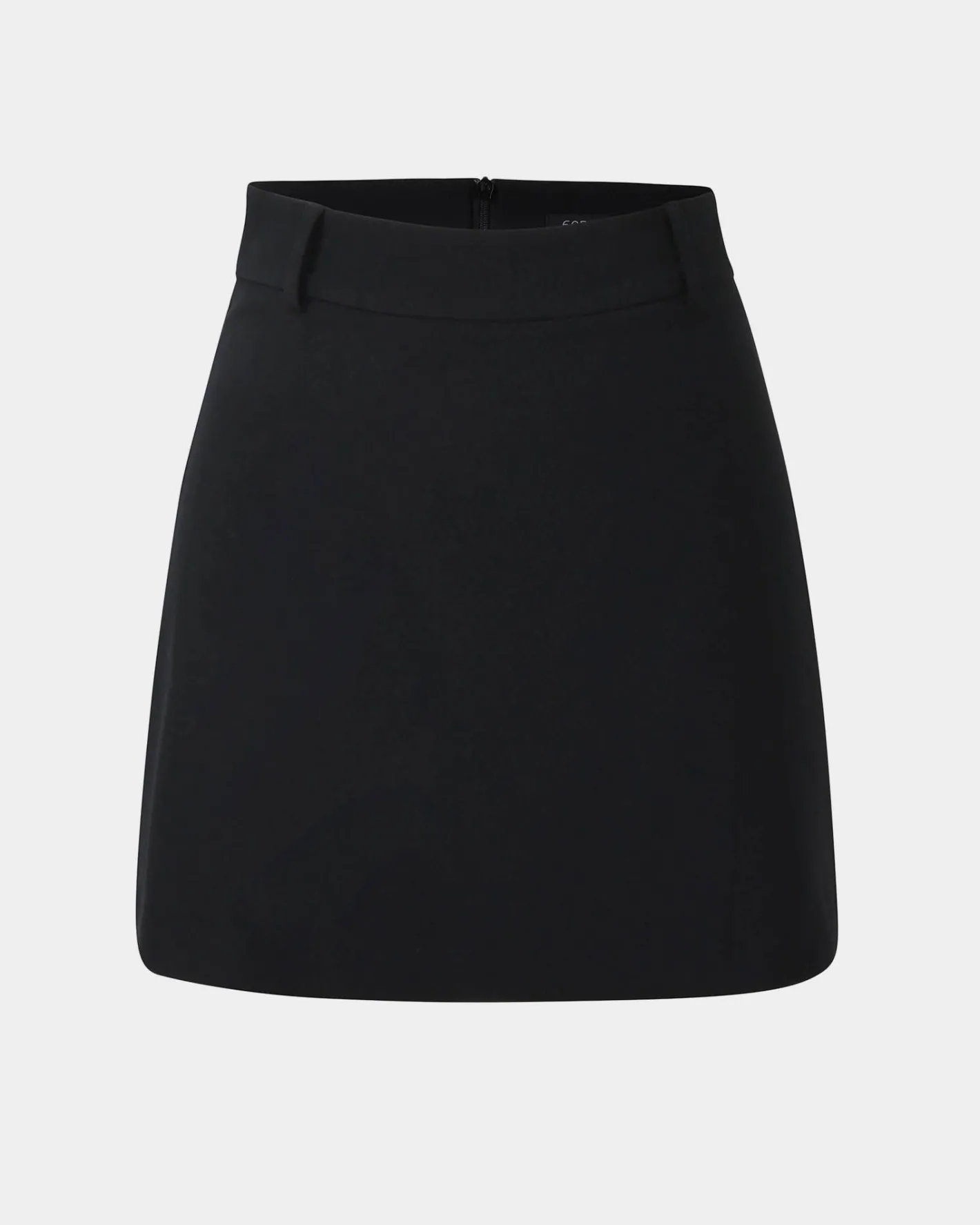 Forcast Gordon A-line Mini Skirt Black