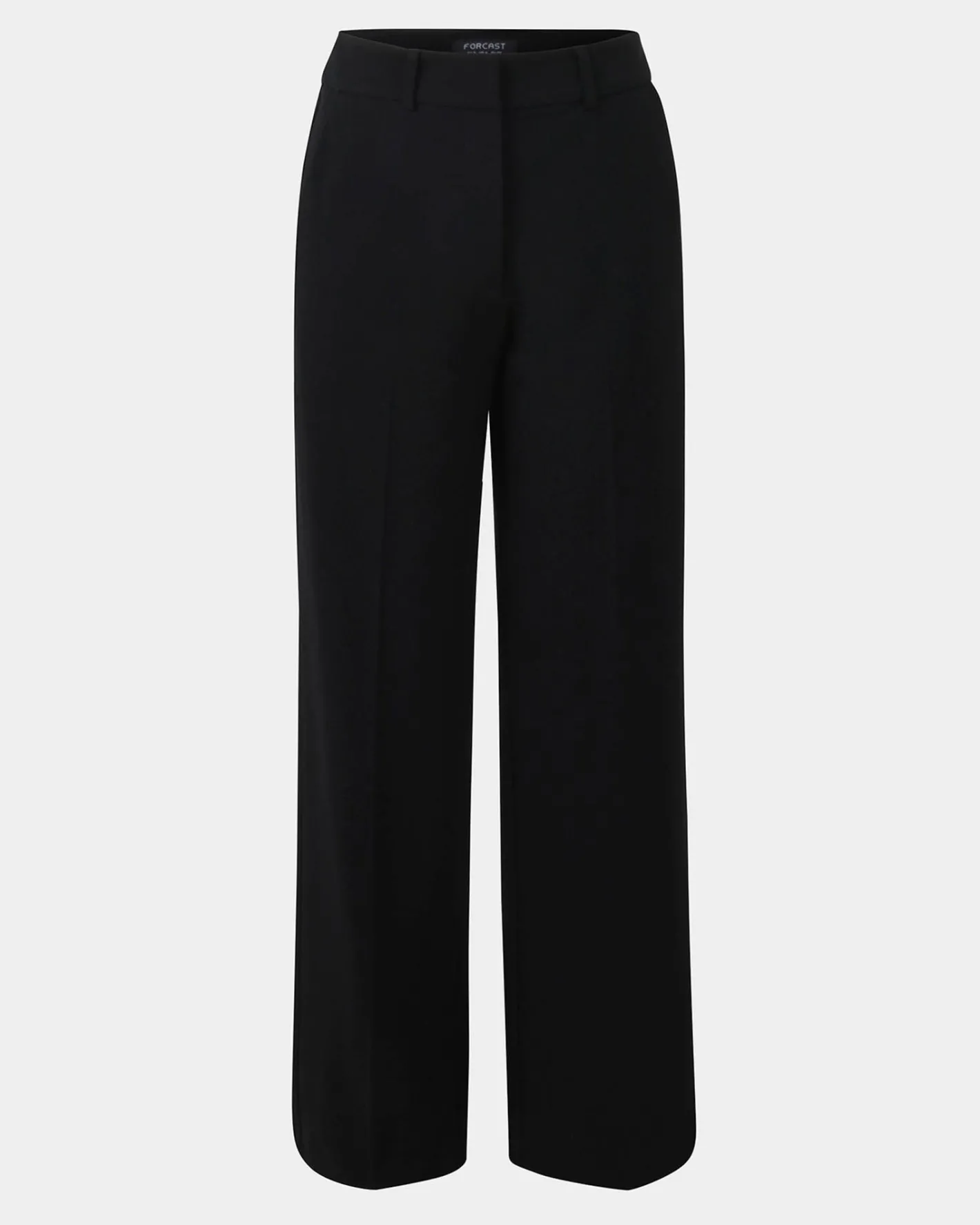 Forcast Gordon Straight Leg Pants Black New