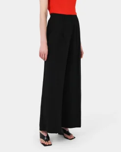 Forcast Goulbury Wide Leg Pants Black Hot