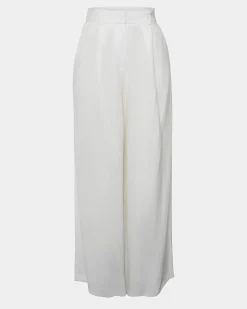 Forcast Goulbury Wide Leg Pants Ivory Clearance