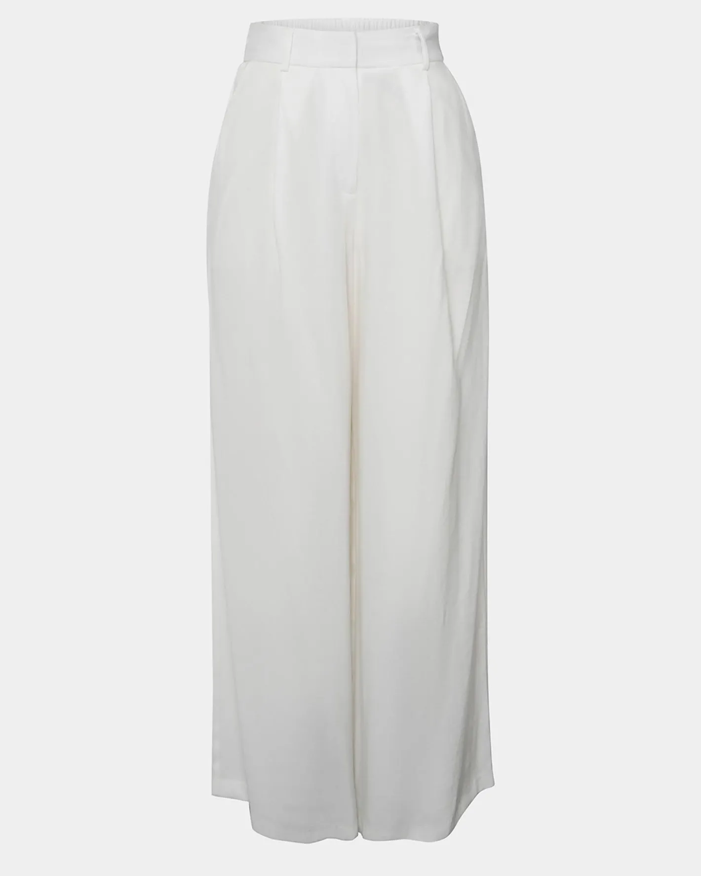 Forcast Goulbury Wide Leg Pants Ivory Clearance