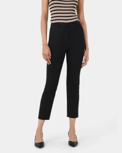 Forcast Hadley Straight Leg Pants Black