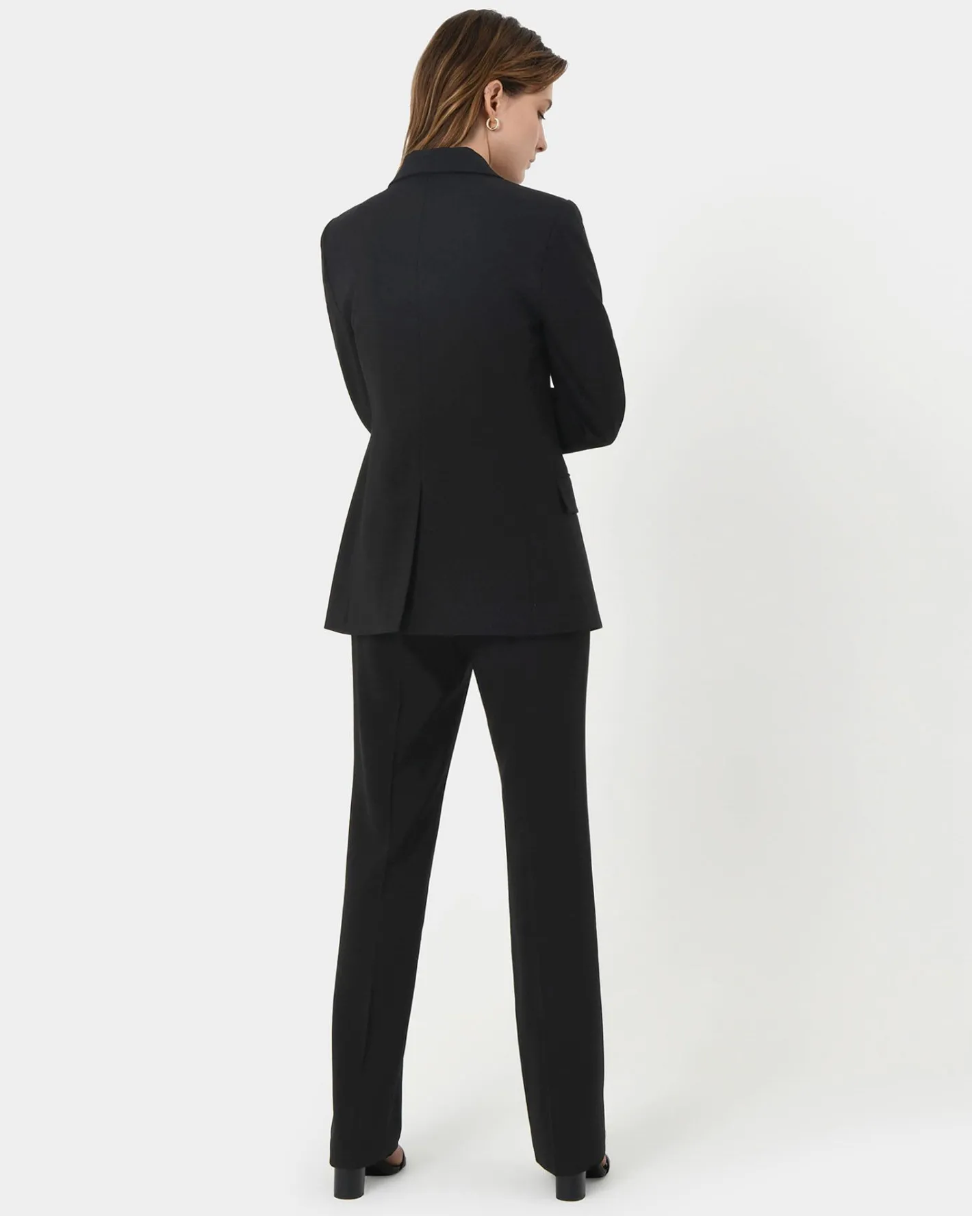 Forcast Hunter Single Breasted Blazer Black Outlet