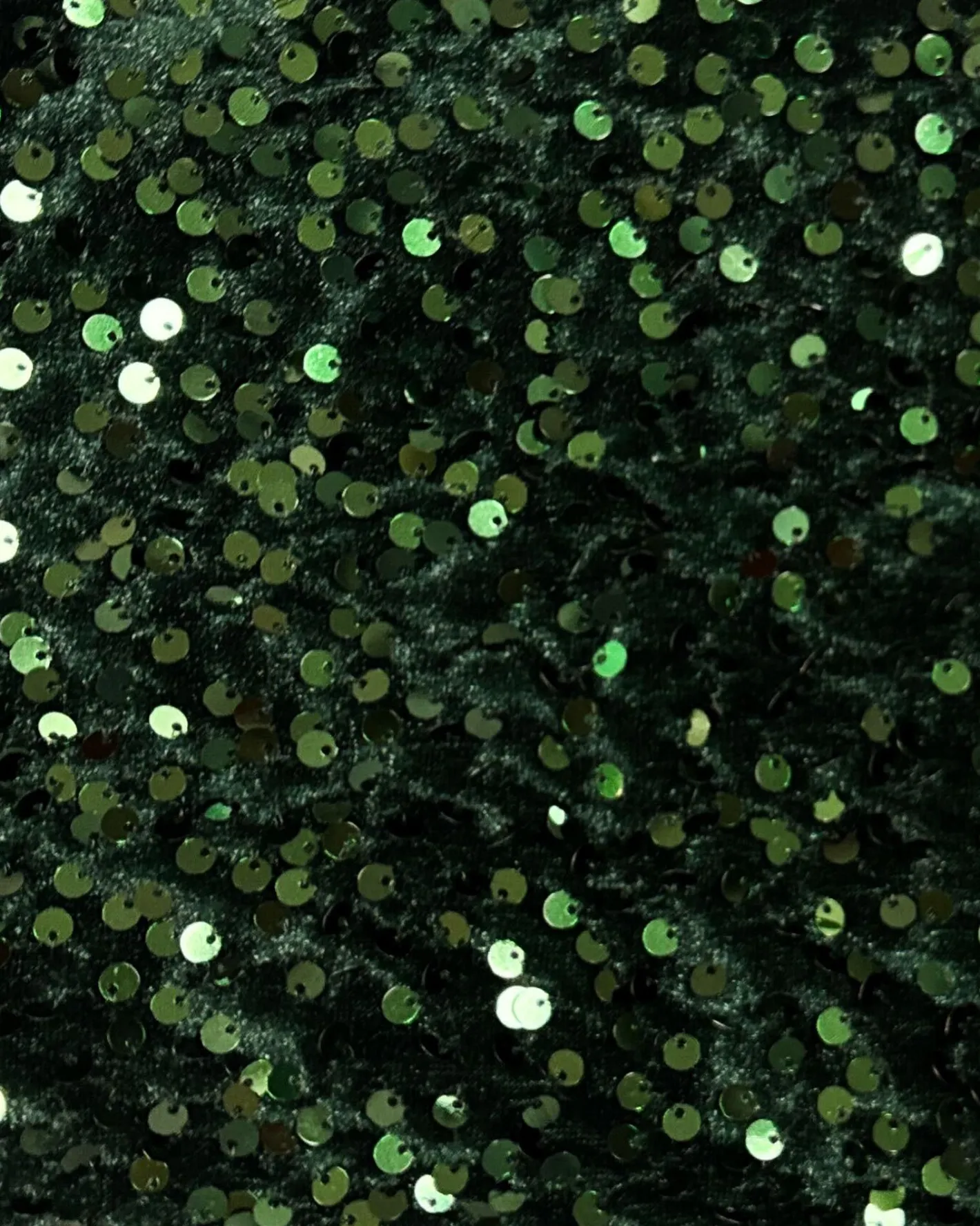 Forcast Ivy One Shoulder Sequin Dress Emerald Clearance