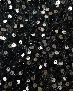 Forcast Ivy One Shoulder Sequin Dress Black Hot
