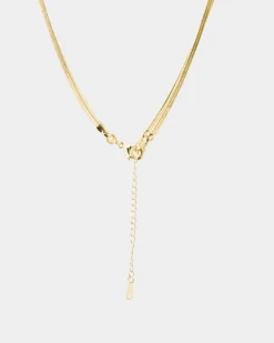 Forcast Jaylen Necklace Gold Outlet
